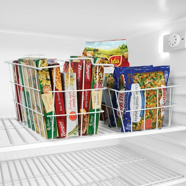 Trenton Freezer Storage Wire Baskets Set of 2 Walmart