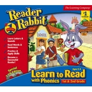 The Learning Company, Learn to Read with Phonics 1 & 2 Grade, Reader Rabbit (PC/Mac Disc)