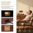 thumbnail image 6 of Lohoms Vintage Bluetooth Soundbar, 10W Retro Wireless Computer Speakers with Dual Drivers, USB Powered & 3.5mm AUX-in, Desktop Stereo Speaker for PC/Laptop/Monitor/Phone, 6 of 9