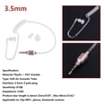 thumbnail image 1 of Auricular monoaural de 3,5 mm antirradiación con tubo de aire para auriculares estéreo (dorado), 1 of 8