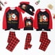 thumbnail image 5 of Conjuntos a juego de pijamas navideños, divertido conjunto de pijama familiar de vacaciones con parte superior de alce de Papá Noel y ropa de dormir con parte inferior de tela escocesa roja Xemadio WMCH-429, 5 of 5