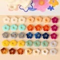 thumbnail image 5 of 40 cuentas de resina de 14 mm con forma de flor para ropa, sombreros, pendientes, accesorios, materiales de joyería hechos a mano, 5 of 5