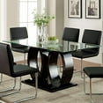 Furniture of America Damore Contemporary High Gloss Dining Table