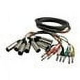 thumbnail image 2 of Hosa Audio Recording Snake STX-804M - Audio cable - XLR3 male to stereo jack male - 13 ft, 2 of 2