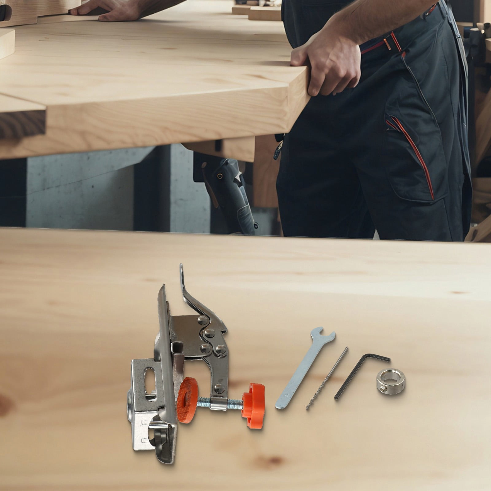 Woodworking 35Mm Hinge Boring Jig Hole Locator Puncher Aid For Door Cabinets Stainless Steel Hinge Positioning Punch A