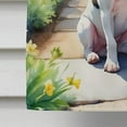 thumbnail image 4 of Bull Terrier Spring Path House Flag, 4 of 5