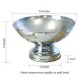 thumbnail image 5 of BalsaCircle 12" Silver Compote Bowl Centerpiece Pedestal Table Vase Wedding Party Decorations Table, 5 of 8