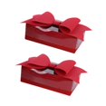 thumbnail image 5 of balikha 2Pcs Valentine's Day Gift Boxes Flower Boxes Delicate with Bow Decor Valentines Day Gifts for Her for Party Birthady Male, 5 of 9
