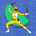 thumbnail image 2 of CafePress - Power Rangers Yellow Ranger - Cute Infant Baby Football Bodysuit, 2 of 3