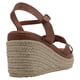 thumbnail image 3 of Sandalias con plataforma Birt en Piel vegana – Café, 3 of 3