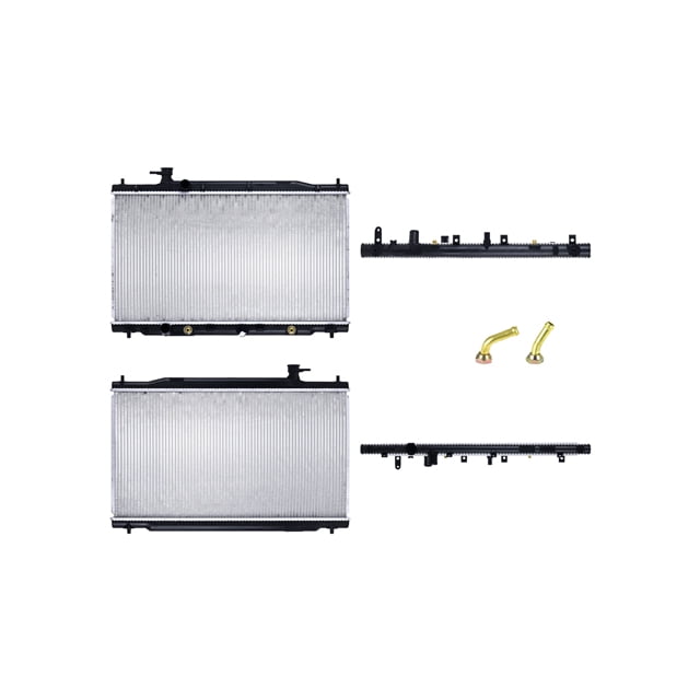 RADIADOR DE AGUA CR-V 2007 al 2009 HONDA Polar .