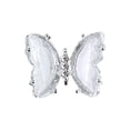 thumbnail image 1 of WREESH Nail Art Butterfly Jewelry Ice Transparent Metal Nail Three-dimensional Crystal Butterfly Nail Rhinestone, 1 of 2
