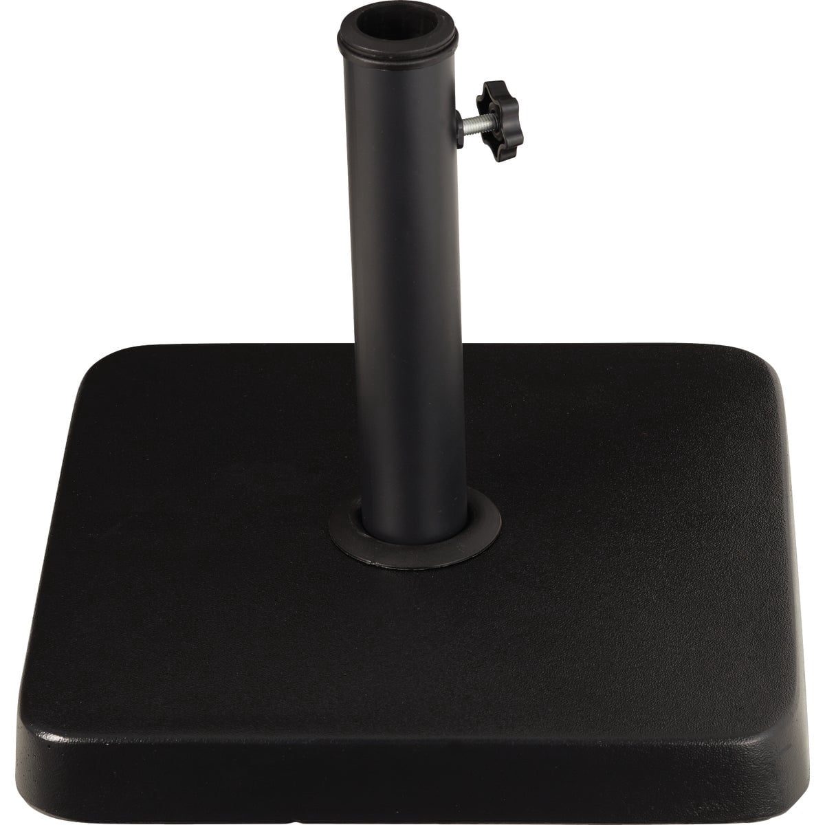 Outdoor Expressions 13.5 In. Square Black Concrete Umbrella Base SL-USC-69-BLK