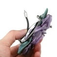 thumbnail image 3 of Unique Bargains 1 Pc Fashion Elegant Flower Hair Pin Hairdo Clip for Women 4.72"x2.56"x1.38" Purple, 3 of 5