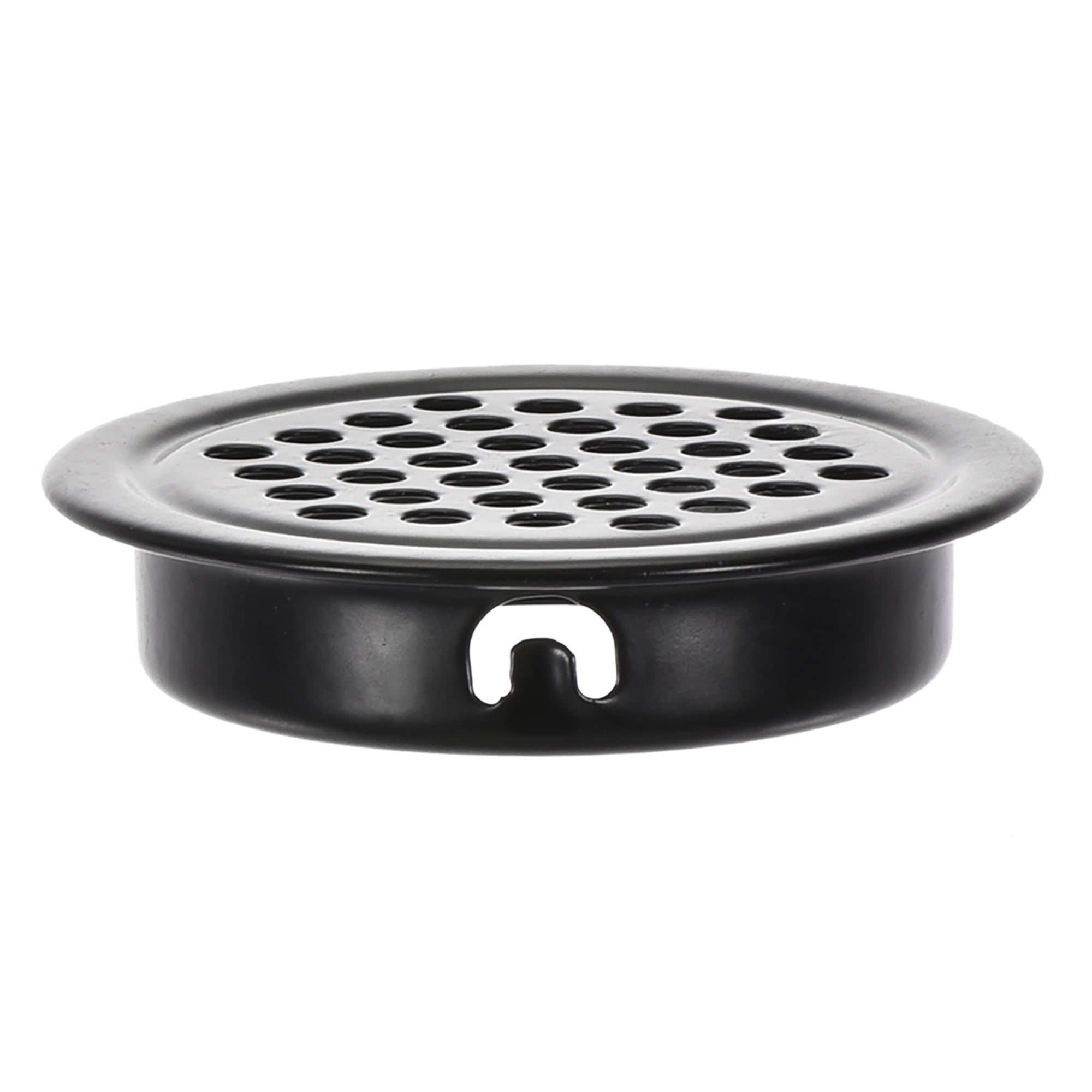 20 PCS Air Vents 1 inch Circular Vent Louver Black Stainless Steel Round Mesh Hole for Kitchen Bathroom Cabinet Cupboards Shoebox