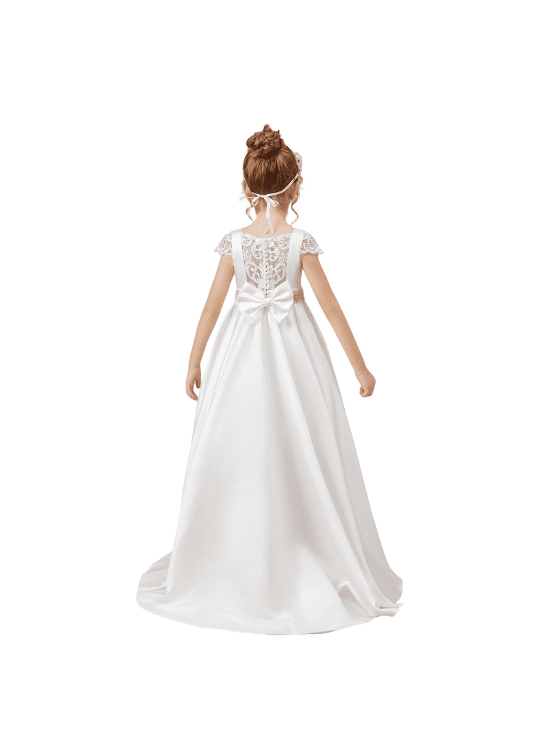 Pageant Dresses White Junior Bridesmaid Dresses Kennedy Blue Lanie Junior Bridesmaid  Dress White