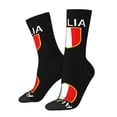 thumbnail image 2 of Women'S Novelty Funny Crew Socks Men'S Italia Italian Flag Italy Design Socks, 2 of 7