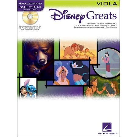 - Hal Leonard Disney Greats for Viola Book/CD Instrumental Play-Along