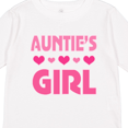 thumbnail image 4 of Inktastic Auntie Girl Niece Girls Long Sleeve Toddler T-Shirt, 4 of 5