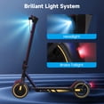 thumbnail image 5 of Folding Electric Scooter for Adults - 500W Motor 10" Air Tires, up to 25MPH and 25Miles Long-Range Portable Commuting Scooter, 5 of 7