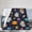 50x40, variant on Space Animals Blanket Gift Throw Blanket Cute Astronaut Rocket Planet Stars Gift for Room Decor 50x40