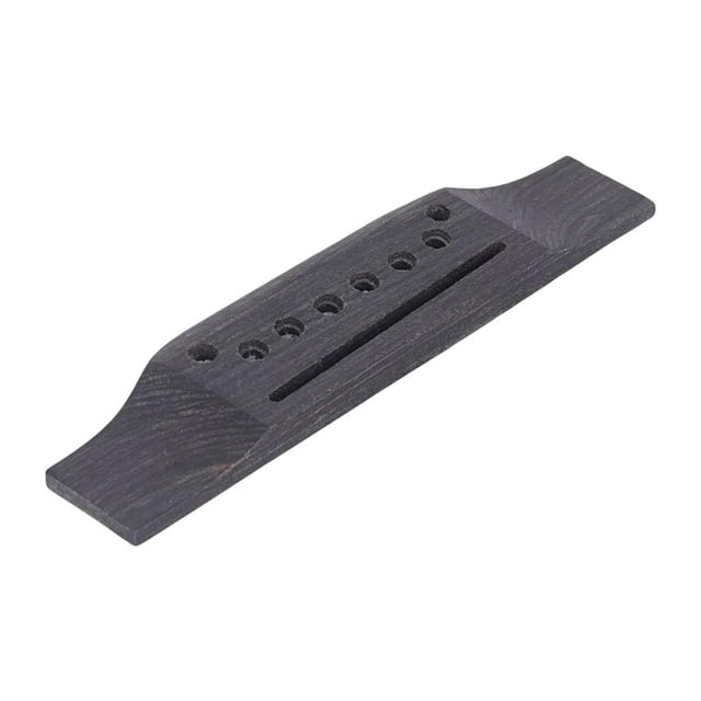 Puente de guitarra de madera Sunnimix Estilo A 8 Hoyos