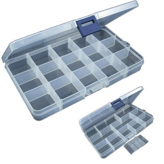 Totority Box Fishing Storage containers Fishing Box Accessories  Box Storage Case Fishing Clear Plastic containers Hair Hook Bait Box Mini  Plastic containers Fishing Hook Box : Sports & Outdoors