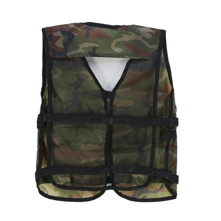 Zerone Kids Soft Bullets Vest Tactical Army Combat Vest Outdoor Use For EVA Bullets Elite