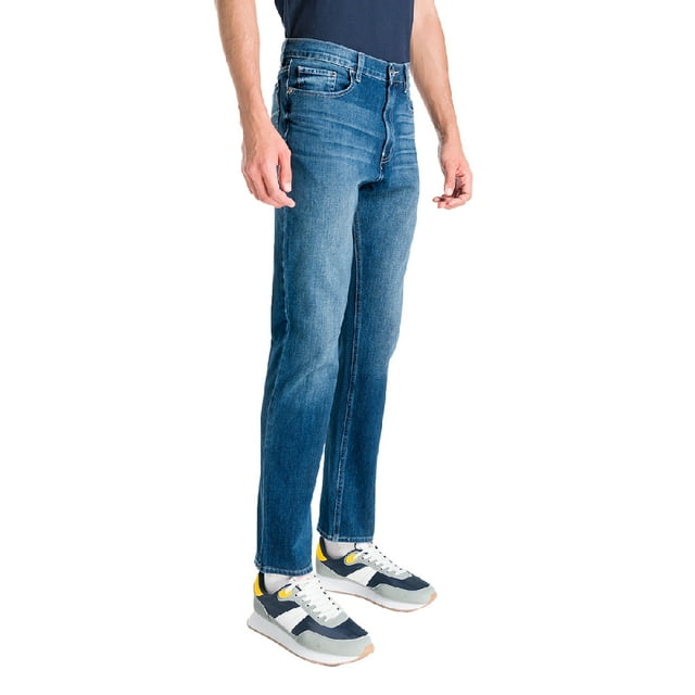 Jeans Oggi Hombre Power Vintage 2311101 Corte Straight Azul Oscuro OGGI JEANS OGGI JEANS POWEVINT2311101