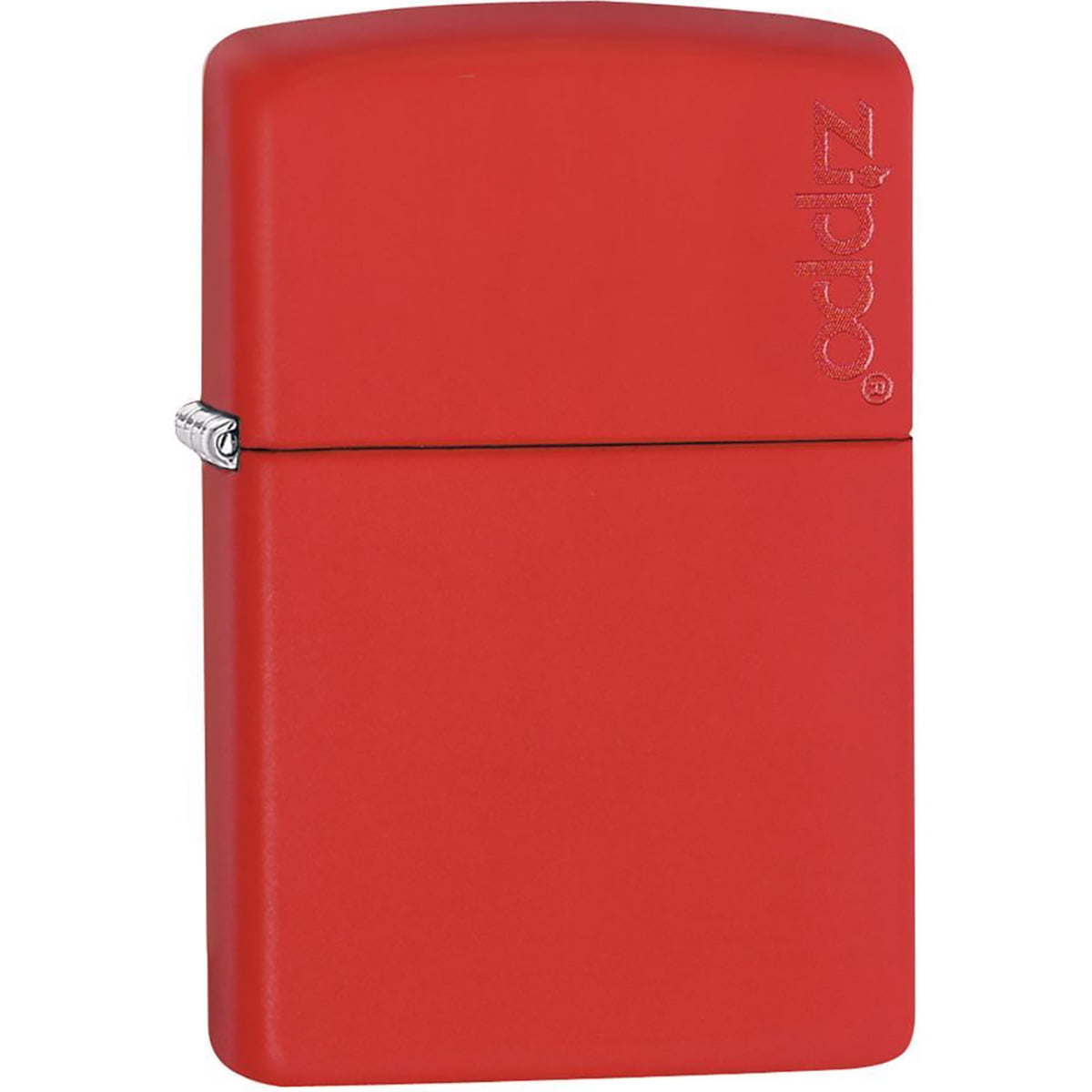 Zippo Classic Orange Matte with Logo Pocket Lighter