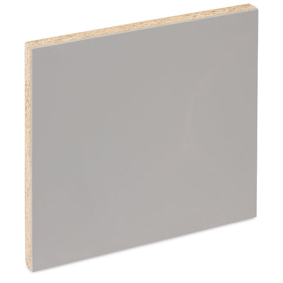 Blick Battleship Gray Linoleum - Block, 12" x 12", Mounted