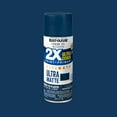 thumbnail image 3 of (2 pack) Evening Navy, Rust-Oleum American Accents 2X Ultra Cover Ultra Matte Spray Paint-328393, 12 oz, 3 of 12