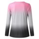 thumbnail image 5 of Pntutb - Camiseta de manga larga con cuello en V y estampado de moda de verano para mujer Pntutb Pntutb-1744, 5 of 5
