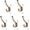 Antique Brass, variant on 3 Pack 5-1/2 inch Champagne Gold mudroom Hooks are Suitable for Overcoats/Hats/Keys/Bags/Bathrobes, Champagne Bronze Towel Robe Hooks are Suitable for Both Household and Commercial uses