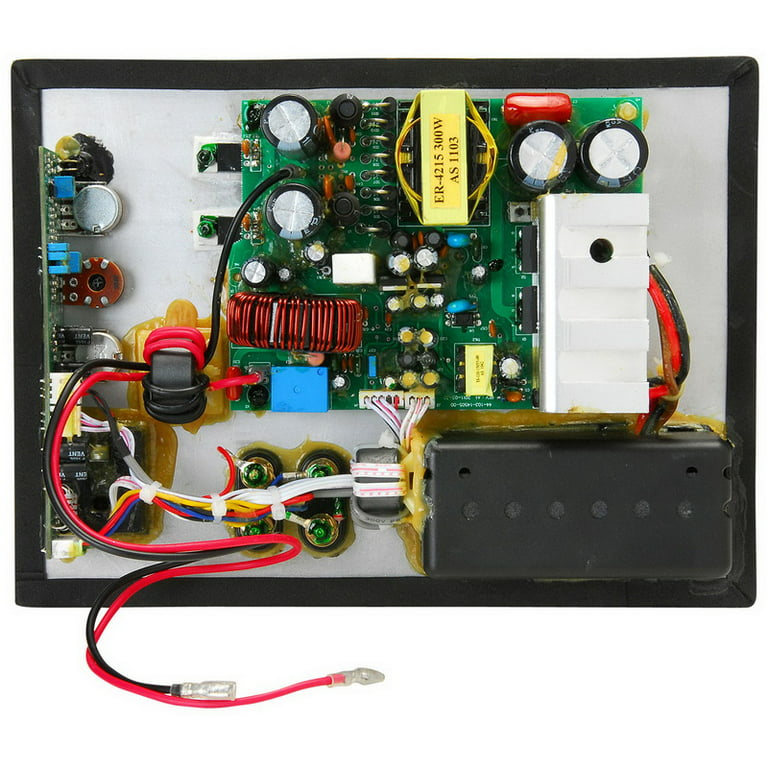 Sammenbrud Bugsering Synlig Yung SD300-6 300W Class D Subwoofer Plate Amplifier Module with 6 dB at 30  Hz - Walmart.com