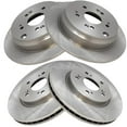 thumbnail image 2 of TRQ Front and Rear Brake Rotors Set Fits Select 2007-2012 Acura RDX 2007-2016 Honda CR-V, 2 of 4