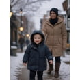 thumbnail image 6 of Rokka&Rolla Toddler Girls' Starlight Winter Coat Fleece Lined Kids Jacket, 6 of 9