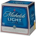 thumbnail image 2 of Michelob Light American Lager Beer 12 pack 12 fl oz Glass Bottles 4.3% ABV, 2 of 5