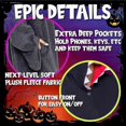 thumbnail image 5 of Disfraz De Halloween Para Adultos - Animal Y Criatura Marina - Traje De Cosplay De Una Pieza De Felpa Para Adultos, Mujeres A, 5 of 5