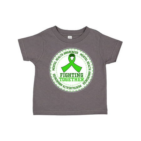 

Inktastic Fighting Together- Mental Health Awareness Gift Toddler Boy or Toddler Girl T-Shirt