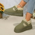 thumbnail image 5 of Nouvelles Chaussures Boken d'Hiver de Luxe pour Femmes, Peluche, Mode Rétro, Chaussures Bean en Coton, Pantoufles à Semelle Plate pour Femmes, Bottes à Plateforme pour Femmes, 5 of 5