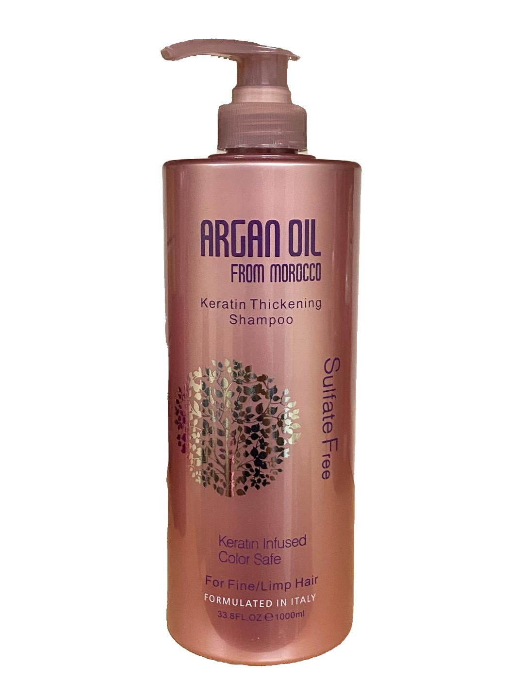 Argan Oil Keratin Hydrating Repair Shampoo -1000ml / 33.8 fl. oz