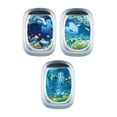 thumbnail image 3 of 3 Pieces Anti Slip Bath Tub Stickers Underwater World Marine for Decorations, 3 of 8
