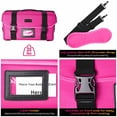 thumbnail image 6 of Byootique Professional Makeup Case with Adjustable Strap Portable Cosmetic Organizer, 6 of 12