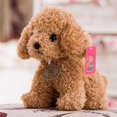 thumbnail image 2 of Kawaii Teddy Dog Doll Peluche Juguete Simulación Perro Juguete Suave y esponjoso Perro Abrazando Juguete Lindo Teddy Dog Peluche Muñeca Peluches Compañero para Dormir para niños A, 2 of 5