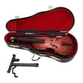 thumbnail image 2 of Miniature Cello Model, Mini Musical Instrument Decor Storage Case  for Living Room Bedroom, 2 of 7