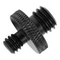thumbnail image 2 of Adaptador de tornillo de rosca para trípode, adaptador de tornillo macho de 1/4 pulgada a macho de 1/4 pulgada a pulgada Adaptador de tornillo de metal Claridad notable, 2 of 12
