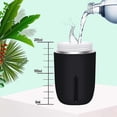 thumbnail image 3 of USB Car Humidifier, 200ml Mini Portable Humidifier Air Purifier with 7 Colors LED Night Light, Car Office Bedroom, etc. (Black) 1 piece, 3 of 5