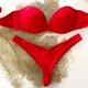 thumbnail image 4 of Bikini Bandeau con realce para mujer, traje de baño Sexy de leopardo, conjunto de Bikinis con Tanga, ropa de playa, bañador para piscina 2023, 4 of 5