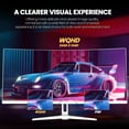 thumbnail image 3 of Suevery 34 inch WQHD Ultrawide Curved Gaming Monitor, 165Hz/3440x1440P, 1500R, Free-sync, HDMI/DP, White, 3 of 6